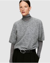 ARKET - Roll-Neck Wool Top