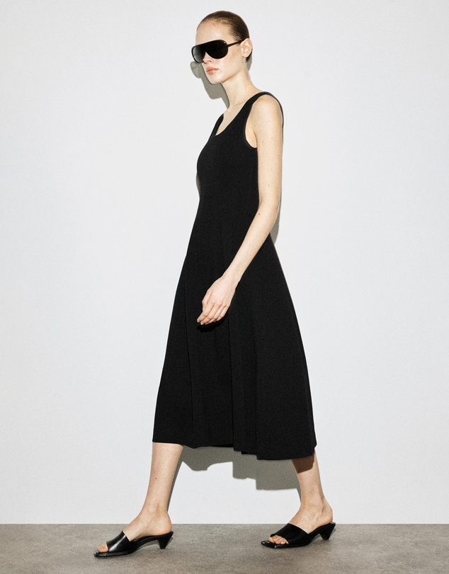COS - Sculpted Cotton Midi Dress