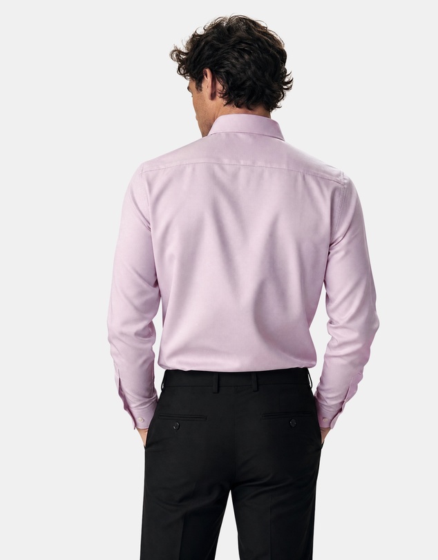 Henry Bucks - HENRY SARTORIAL Cotton Shirt PINK