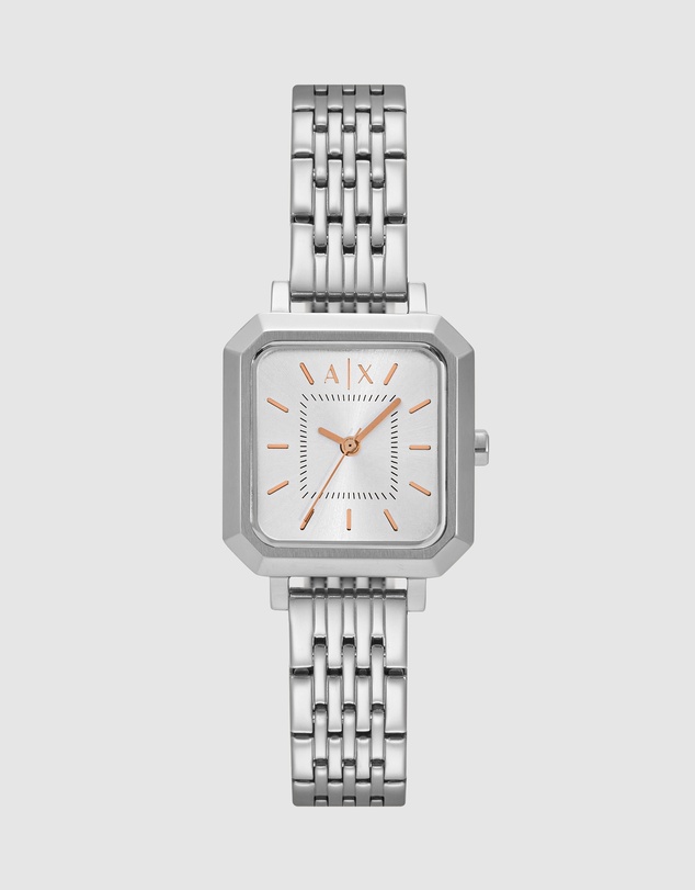 Armani Exchange - Silver Tone Analogue Watch