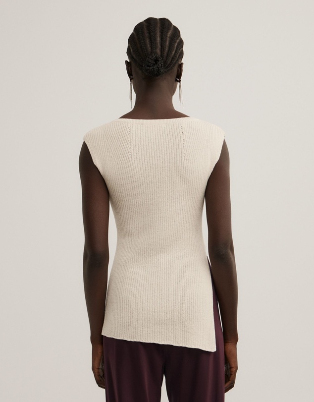 Witchery - Asymmetric Hem Knit Tank