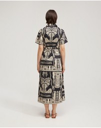 Oxford - Jasmine Printed Shirt Dress