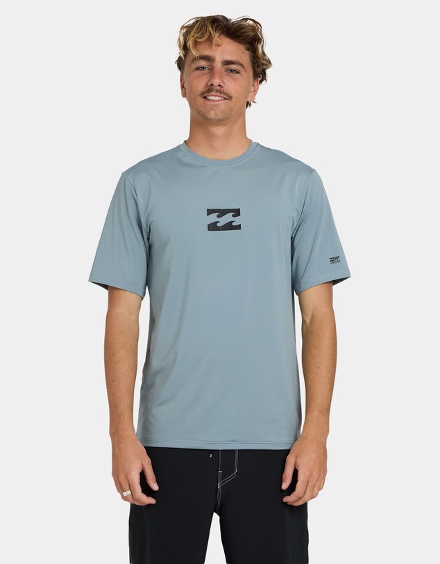 Billabong - Mens All Day Wave Loose Fit Short Sleeve Rashguard