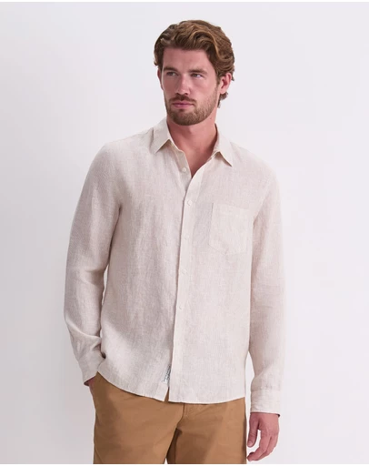 Sportscraft - Vinnie Long Sleeve Linen Shirt
