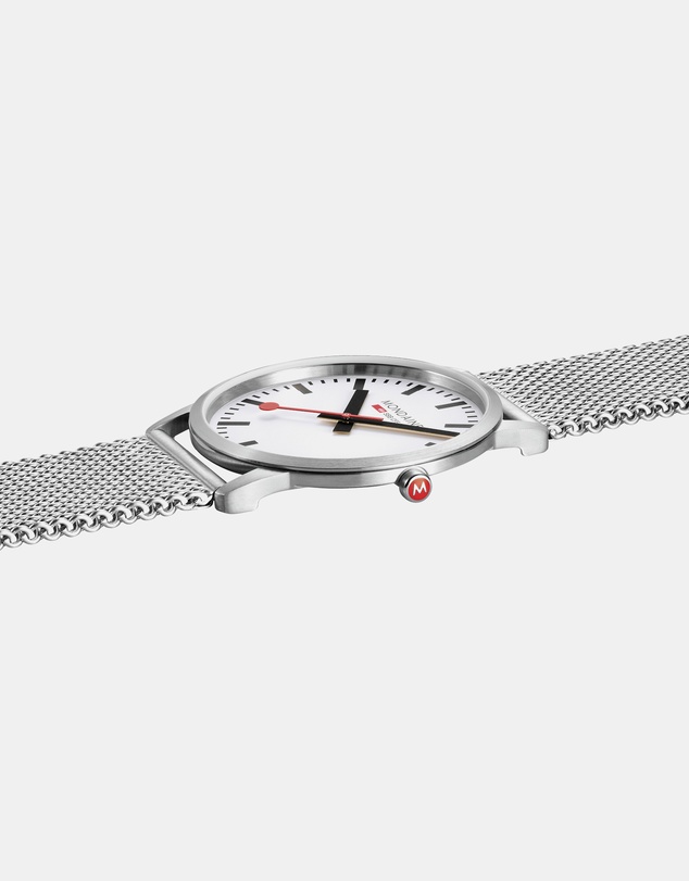 Mondaine - Mondaine Simply Elegant Stainless Steel 40mm Watch