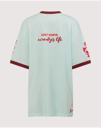 SMWR. by The Somewhere Co - Pisces Astrology Oversized Tee