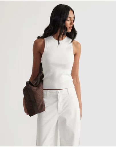 Decjuba - Ava Crew Neck Knit Tank