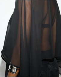 Dazie - Ava Chiffon Cape