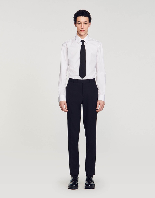 Sandro - Formal Black Suit Pants