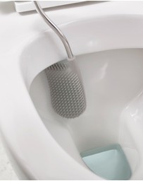 Joseph Joseph - Flex™ Plus Toilet Brush with Storage Caddy (Grey/White)