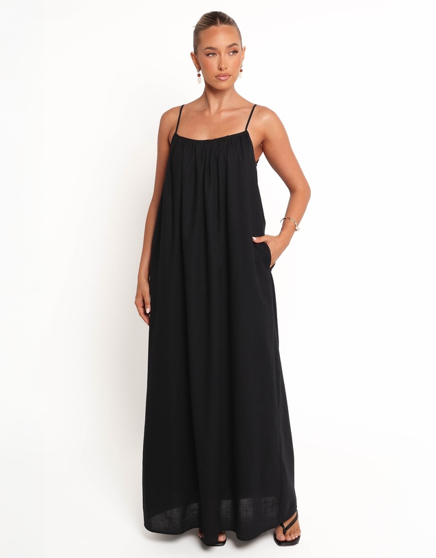 Petal & Pup - Lumina Maxi Dress - Black