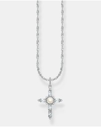 THOMAS SABO - Romance Necklace with white cross pendant