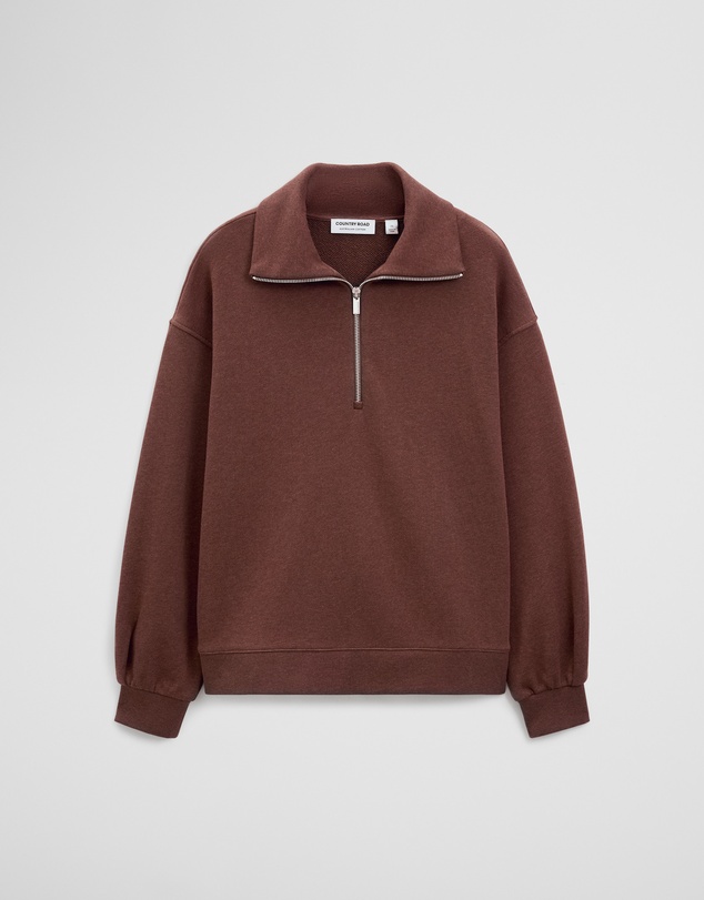 Country Road - Australian Cotton Funnel Neck Sweat