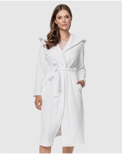 Oh!Zuza - Soft Terry Cotton Robe with Hood