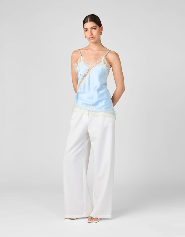 MVN - Asymmetrical Lace Top