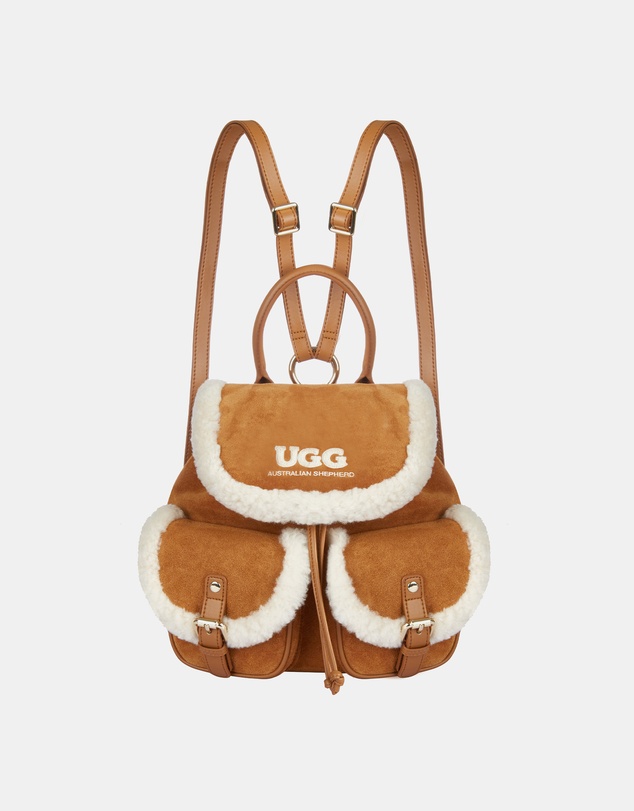 EVERAU - Australian Shepherd Ugg Charlie Backpack Cow Suede Upper Bags