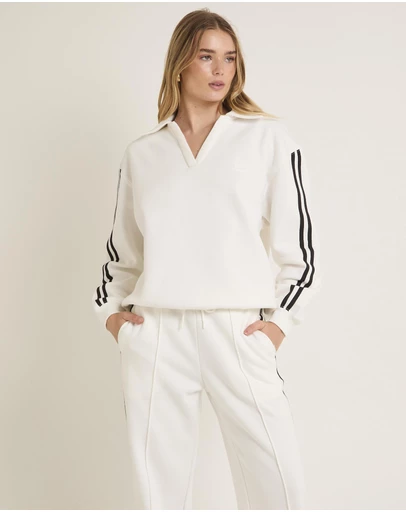 Subtitled - Sports Stripe Fleece