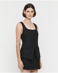 FRIEND of AUDREY - Anina Classic Waistcoat Top