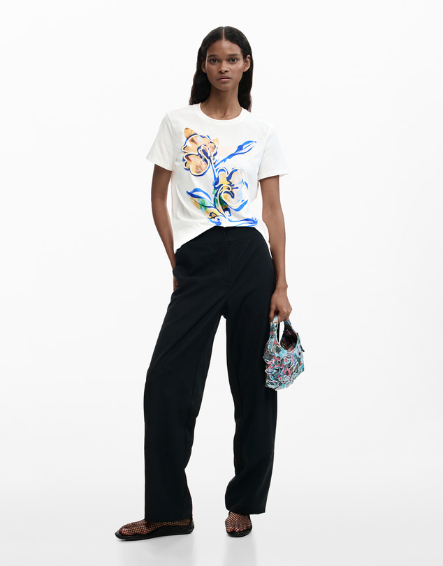 Desigual - Garden flowers T-shirt
