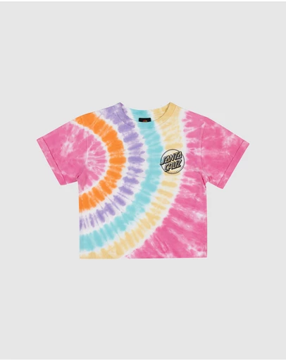 Santa Cruz - Contra Dot Mono Tee - Teens