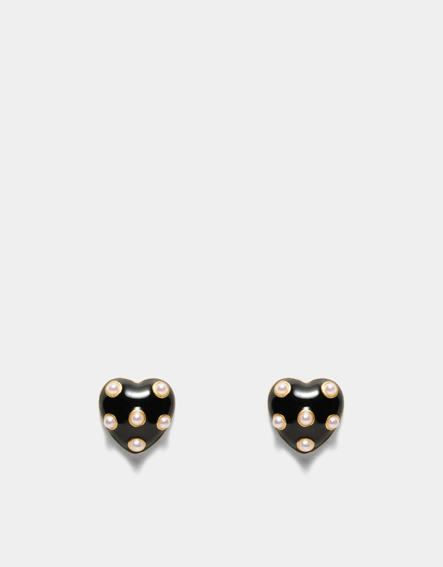 MIMCO - Polka Heart Stud Earrings