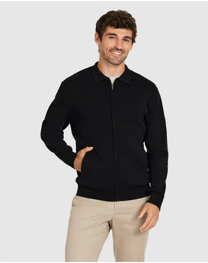Tarocash - Atlas Zip Through Knit