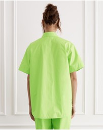 Heaven Australia - Verde Bianca Cuban Shirt