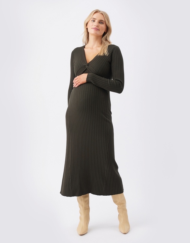 Ripe Maternity - Remi Knit Nursing Dress