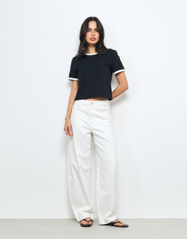 AERE - Bella Contrast T-Shirt