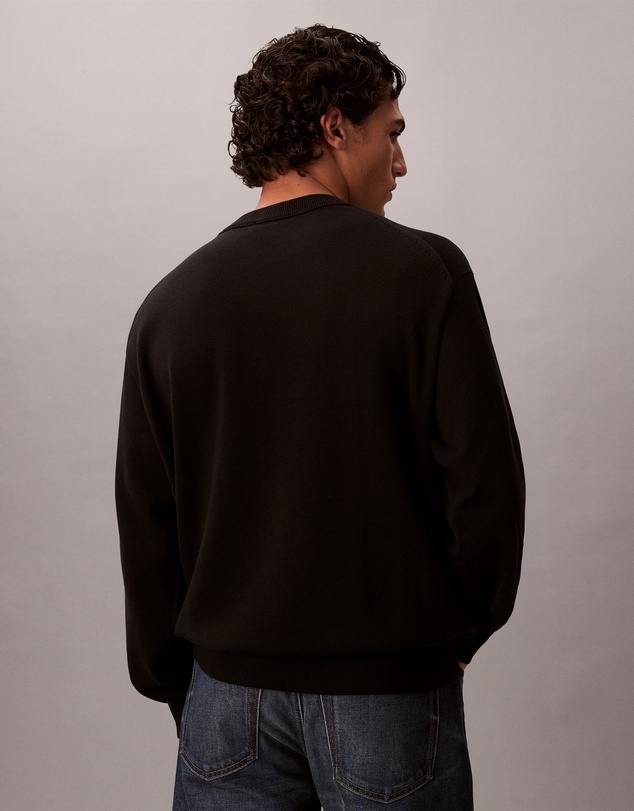 Calvin Klein Jeans - Relaxed Cotton Monogram Jumper