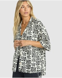Billabong - Womens Beach Side Short Sleeve Shirt