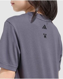 adidas Sportswear - Adidas Minecraft Training T-Shirt - Kids-Teens
