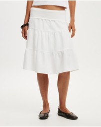 Cotton On - Haven Fold Over Midi Skirt