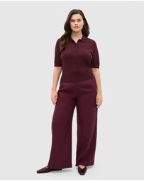 Seed Heritage - Australian Merino Knit Polo Top