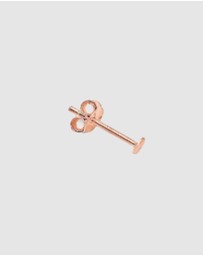 Ichu - Tiny Rose Gold Dot Studs