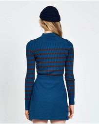 bul - Alder Top Dark Blue