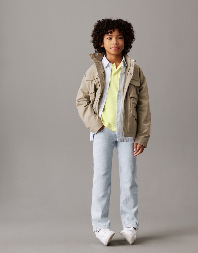 Calvin Klein Jeans - Boys Mid Rise Straight Jeans