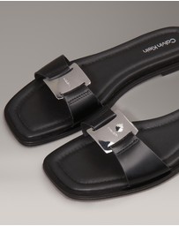 Calvin Klein - Leather Slides