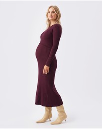 Ripe Maternity - Eden Knit Nursing Dress