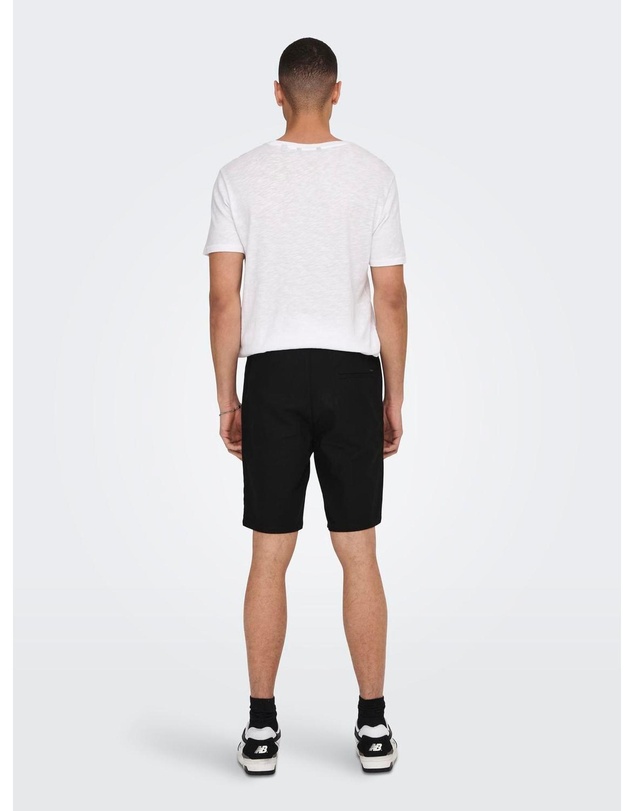 Only & Sons - ONSLINUS Shorts - Black