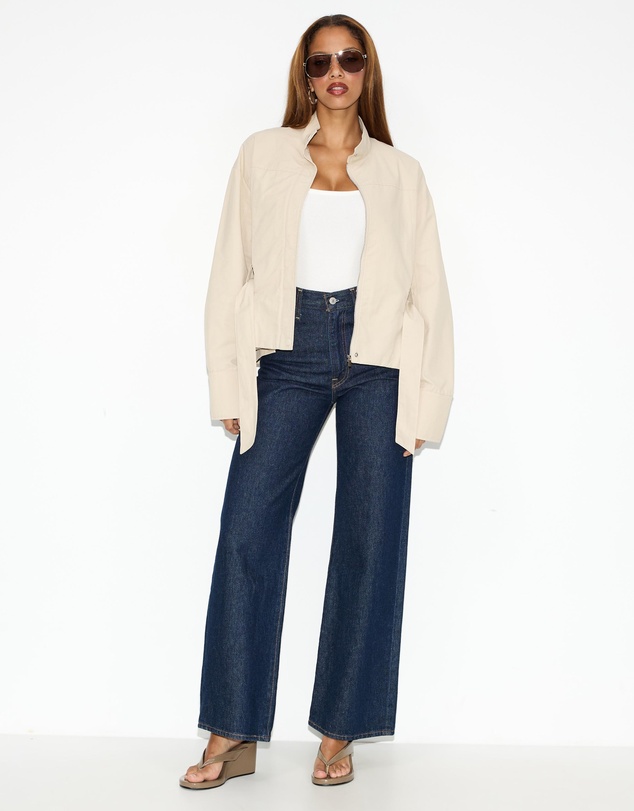 Dazie - Emery Funnel Neck Jacket