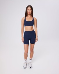 Upstate - Air Sculpt Strappy Crop - Midnight Navy