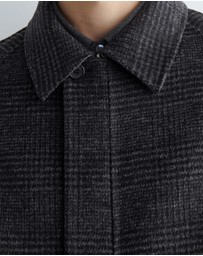 COS - Reversible Checked Herringbone Wool Jacket