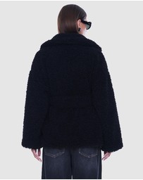 ENA PELLY - Quinn Faux Fur Robe