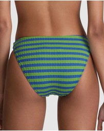 Polo Ralph Lauren - Cable Stripe Mid Rise Bikini Bottom
