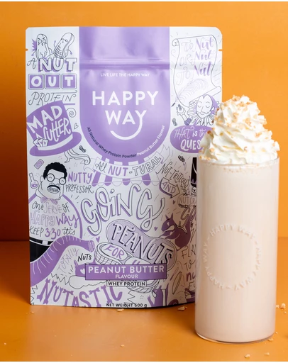 Happy Way - Peanut Butter Whey Protein Powder