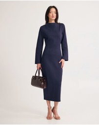 Oxford - Rebecca Ponti Long Sleeve Dress