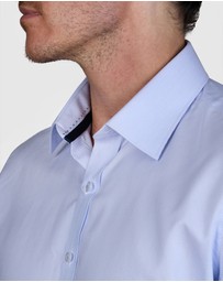 Abelard - Ziggurat Zig-Zag Twill Slim Fit Shirt