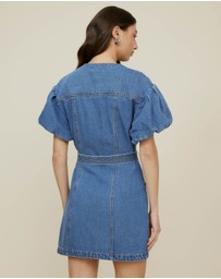 The Fated - Margot Denim Mini Dress