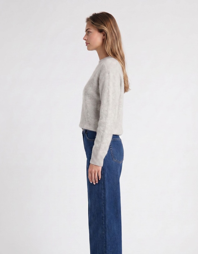 SILK MAGNOLIA - Brushed Cashmere Jumper